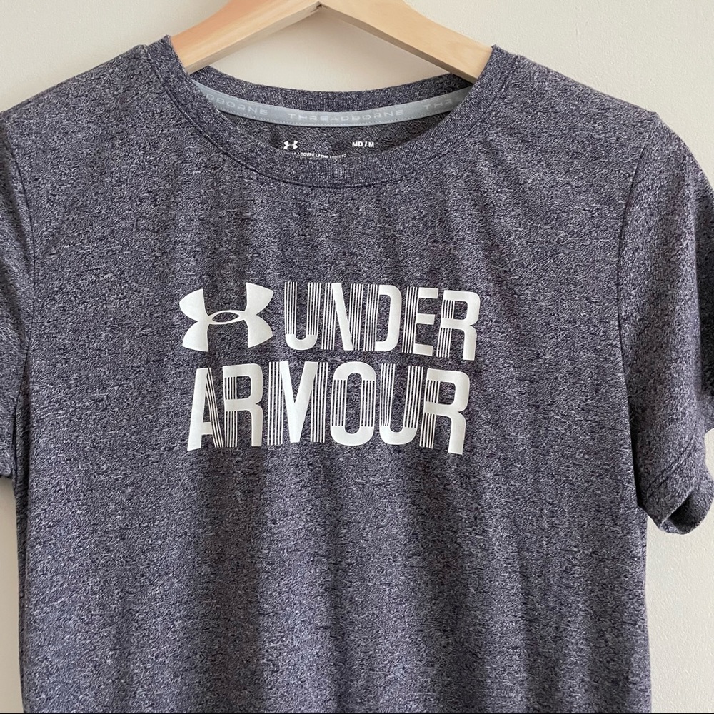 Under Armor Threadborne Twist Graphic Short Sleeve Tee - Picture 3 of 9